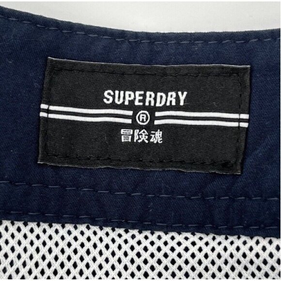 NEW Superdry Swim Trunks Surf Retro Boardshort Men's Size XL Beach Swimwear - Picture 8 of 12